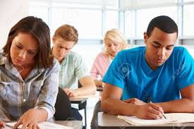 Students Working In Classroom Stock Photo, Picture And Royalty Free Image.  Image 11217675.